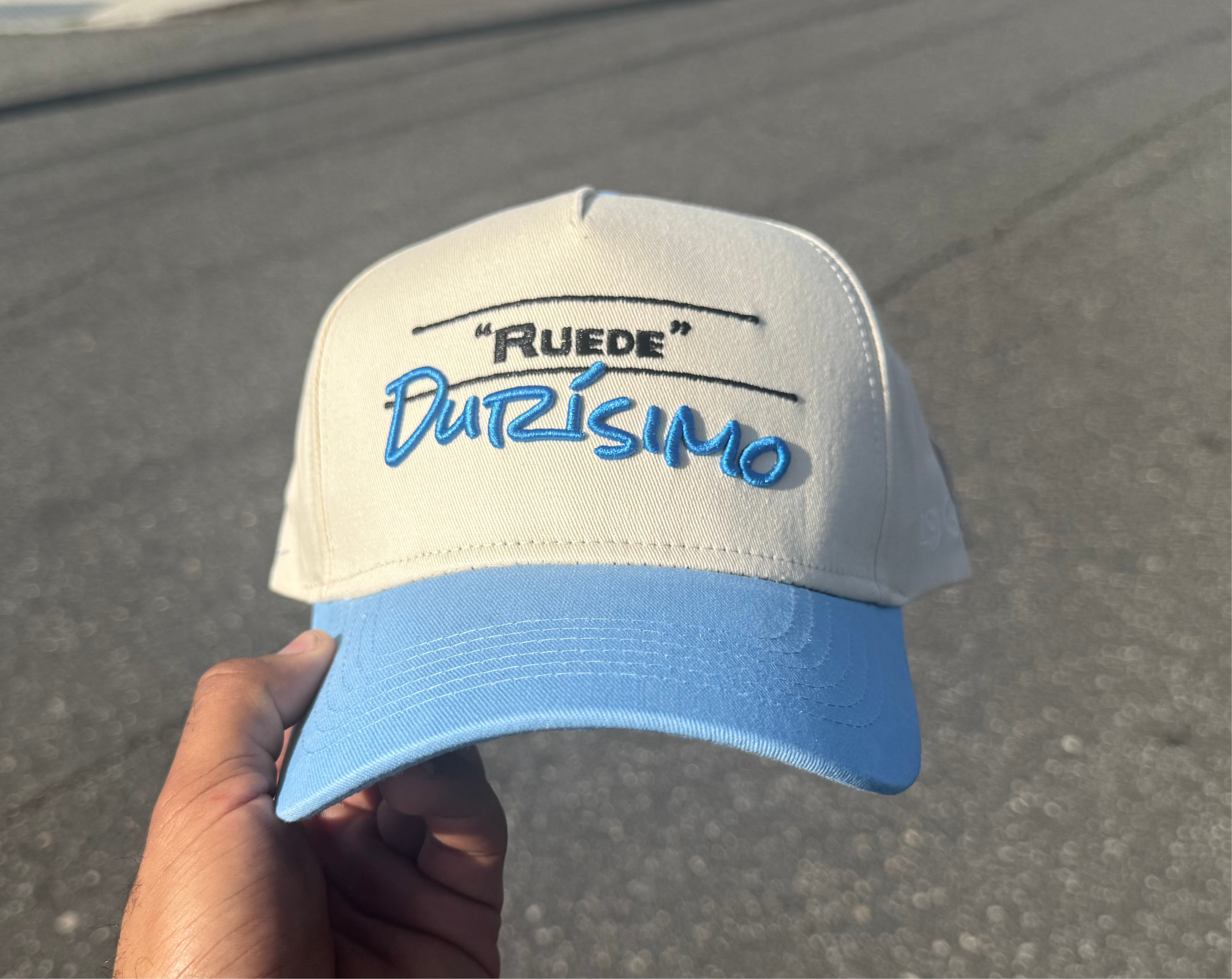 “RUEDE” Durísimo (White and Blue)